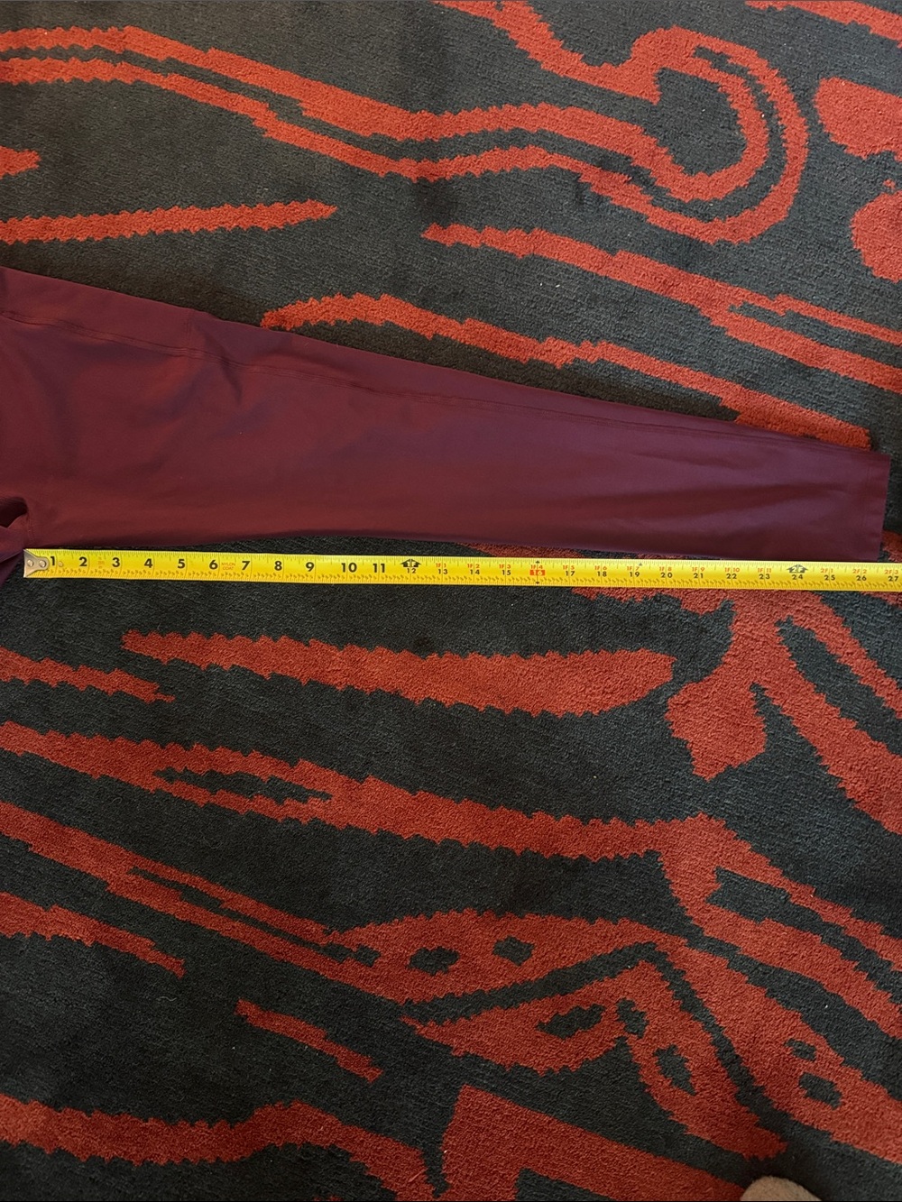 Two pairs girlfriend collective Orange and Plum Leggings - Picture 13 of 13